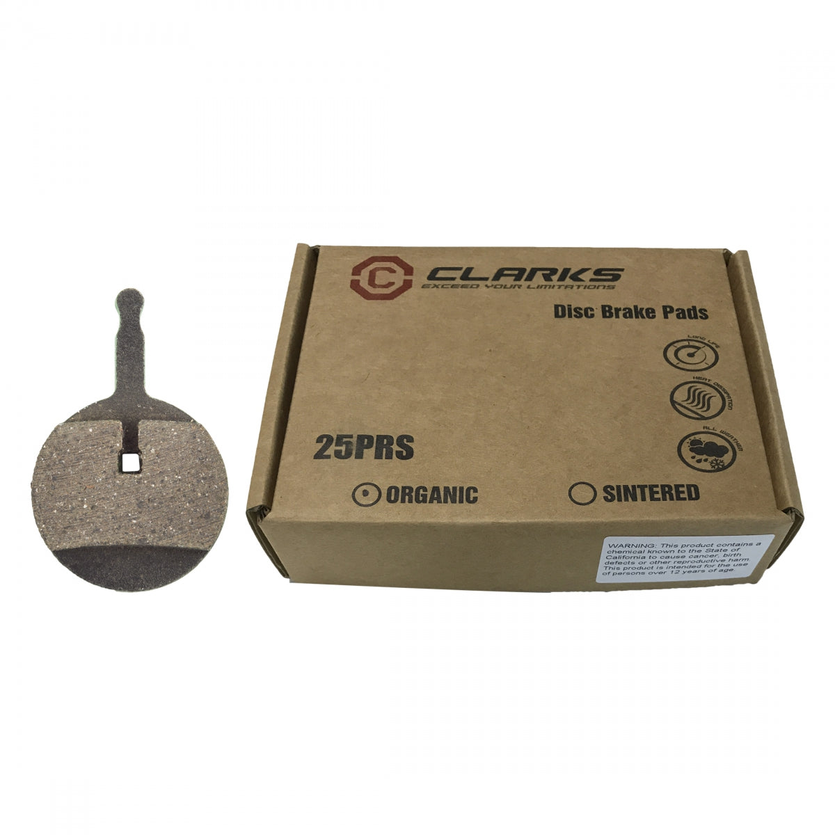 Brake Shoes CLK Disc Tray ORG VX839 BXof25pr For Avid BB5 Mech