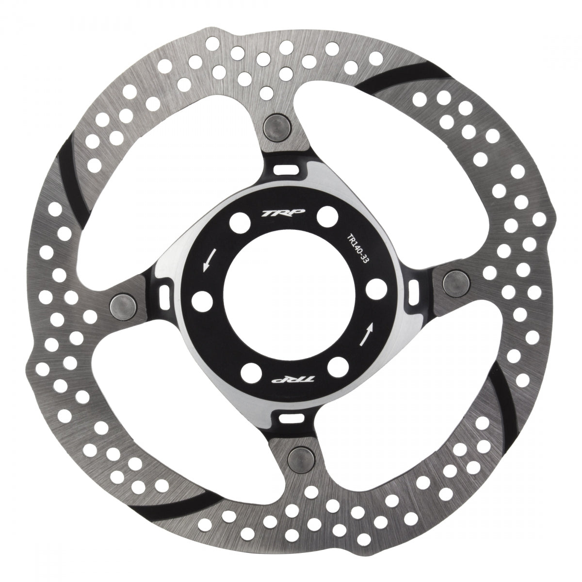 Brake Part TRP Disc Rotor 140mm 6b BK 2pc w/BOLTS