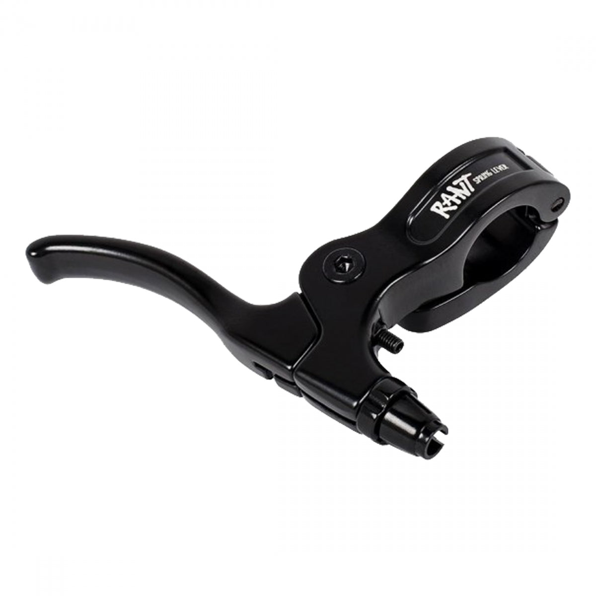 Brake Lever Rant Spring Hinged Med RH BK