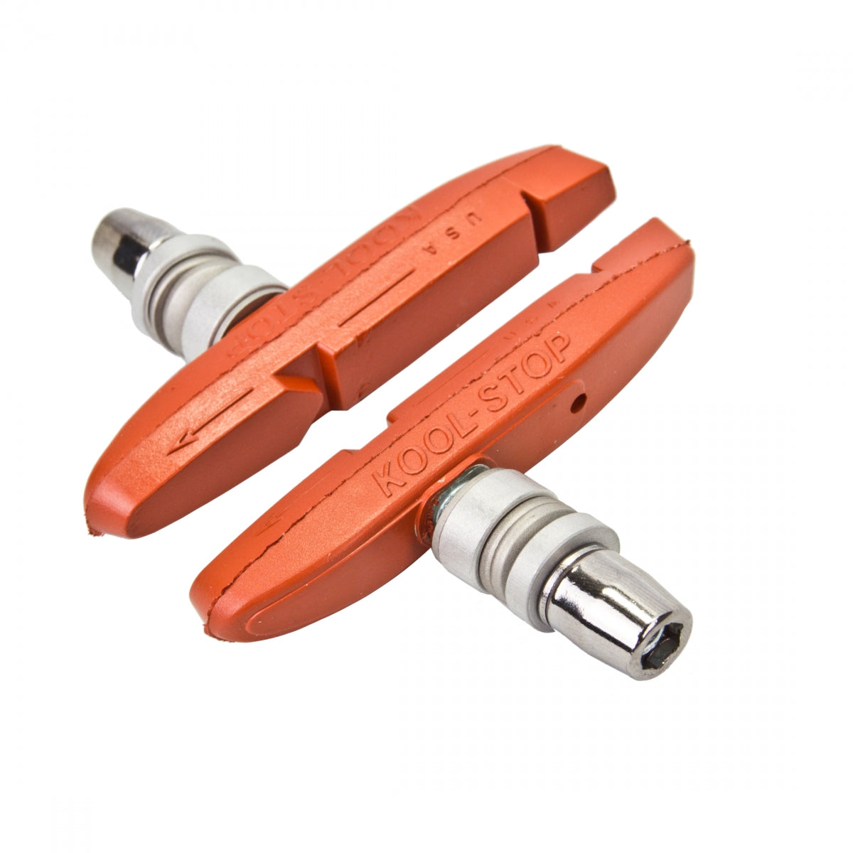 Brake Shoes K/S Supra 2 V-BRAKE/ROAD Salmon
