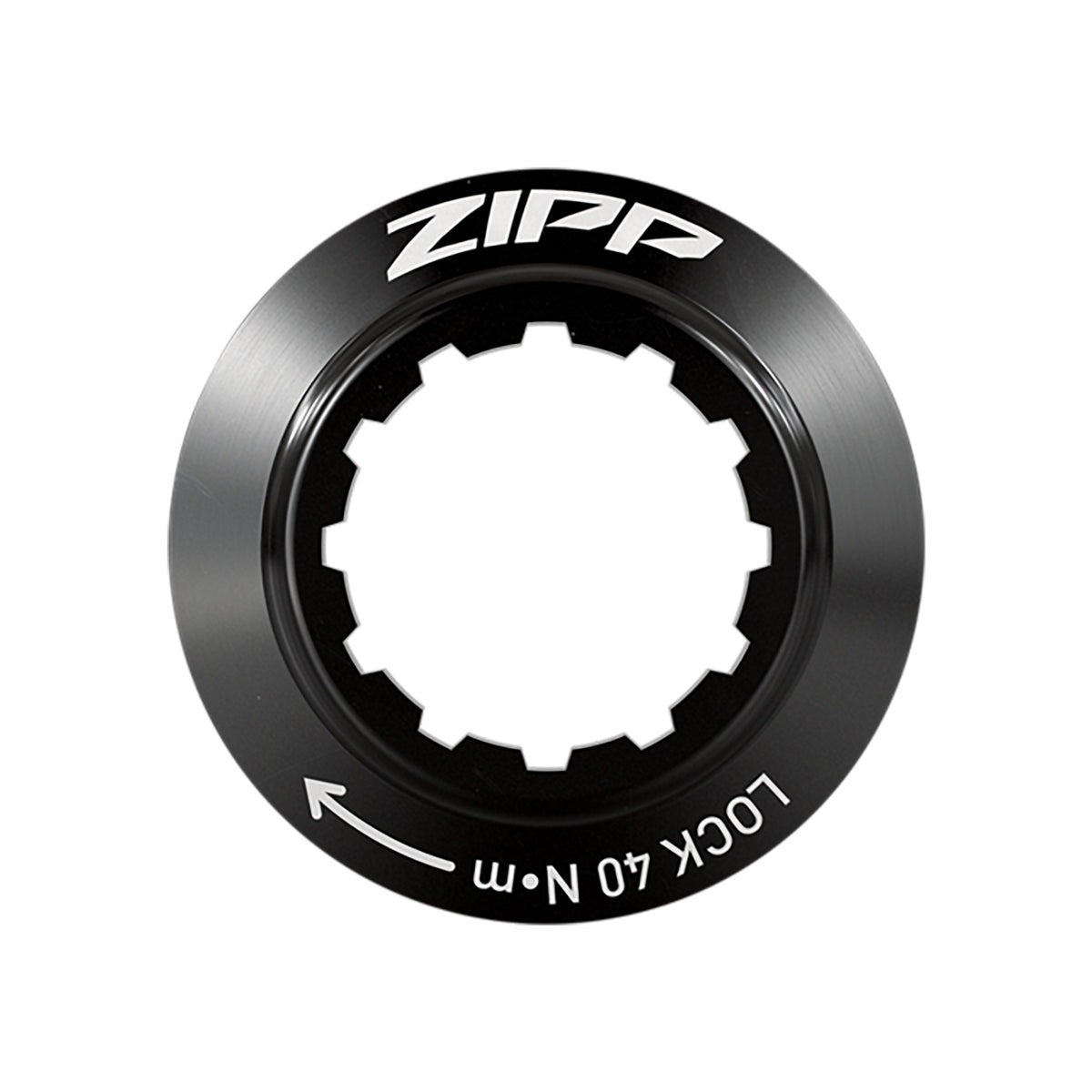 Brake Part Zip Disc Lockring Centerlock Internal Spline BK