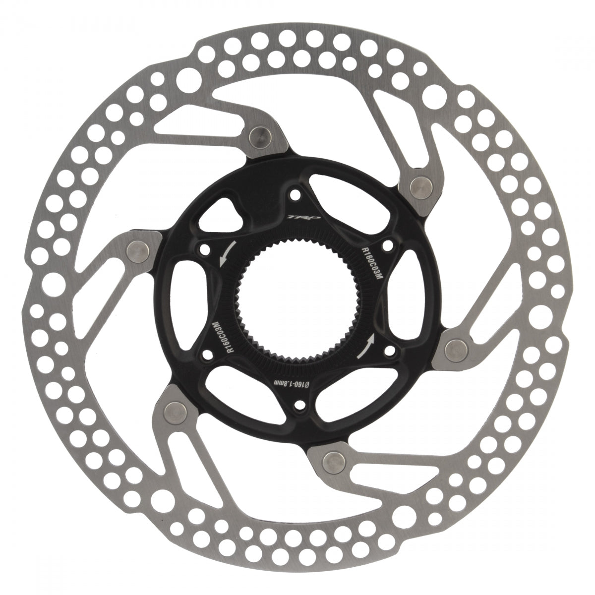Brake Part TRP Disc Rotor TR-25 160mm CL BK Lock Ring Not Included