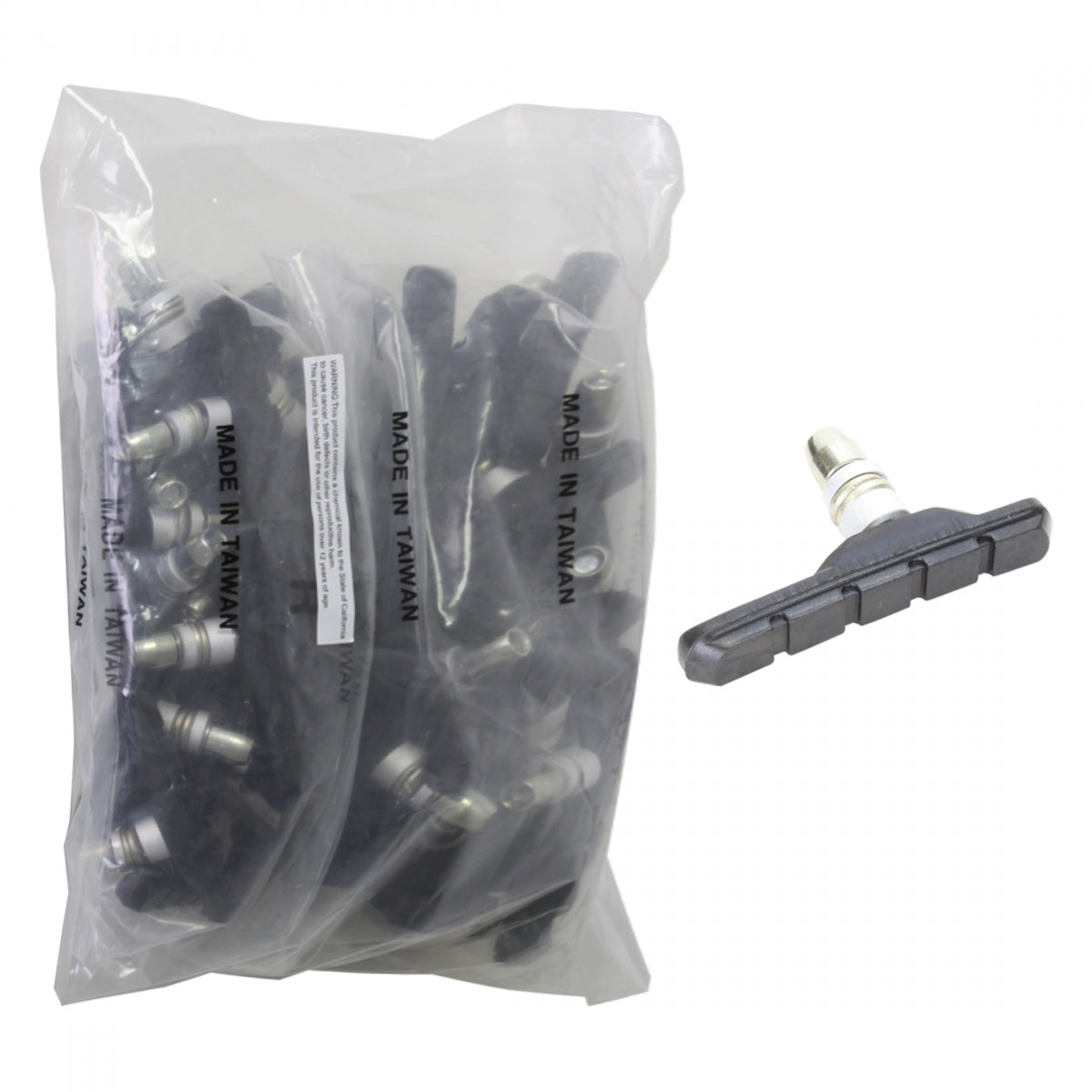 Brake Shoes Sunlt ATB V Bulk BK Contains 2 Bags 25 Left 25 Right BGof25pr