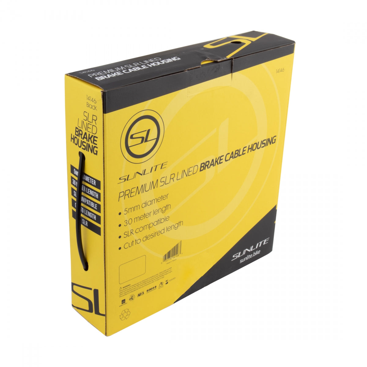 Cable Housing Sunlt SLR 5mmx30m BK