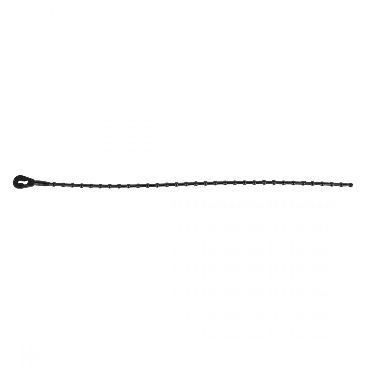 Cable Ties Nylon Sunlt BLK Beaded 8in Reuseable BGof100