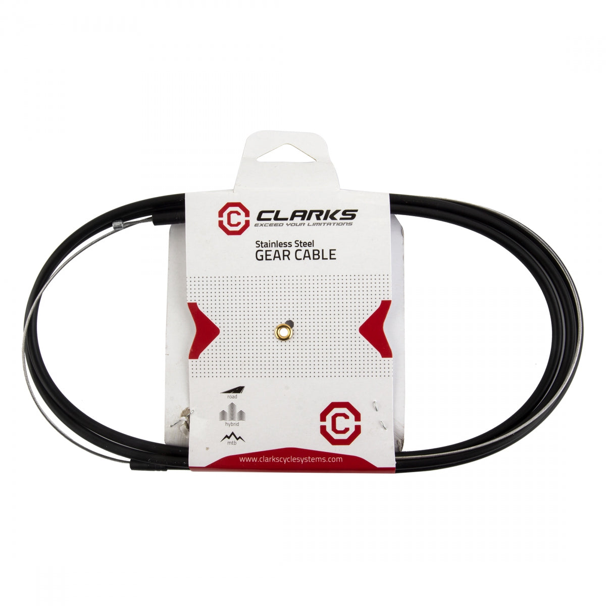 Cable Gear CLK SS w/BLK 4mm Sis Hous