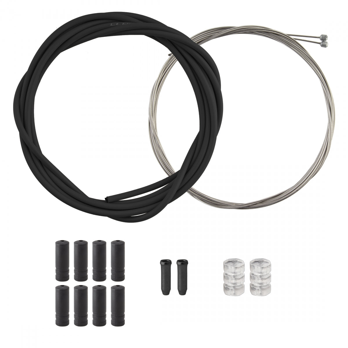 Cable Gear CLK Kit F+R SS SPT RD/MT BLK