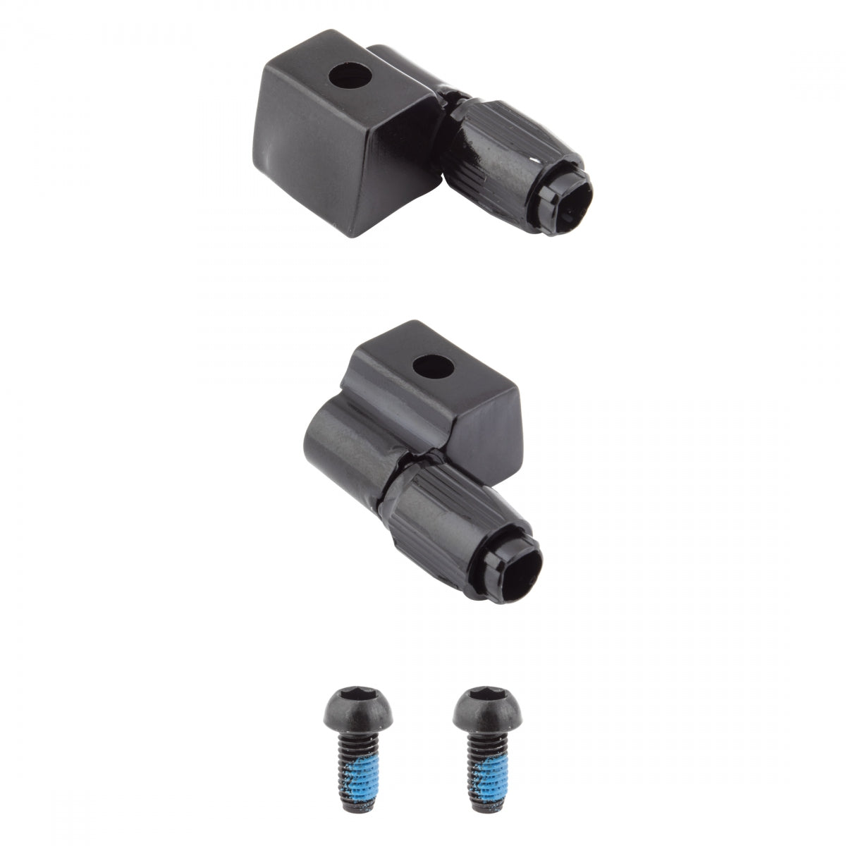 Cable Stop OR8 CS1 w/ADJ STD Curved BK Pair