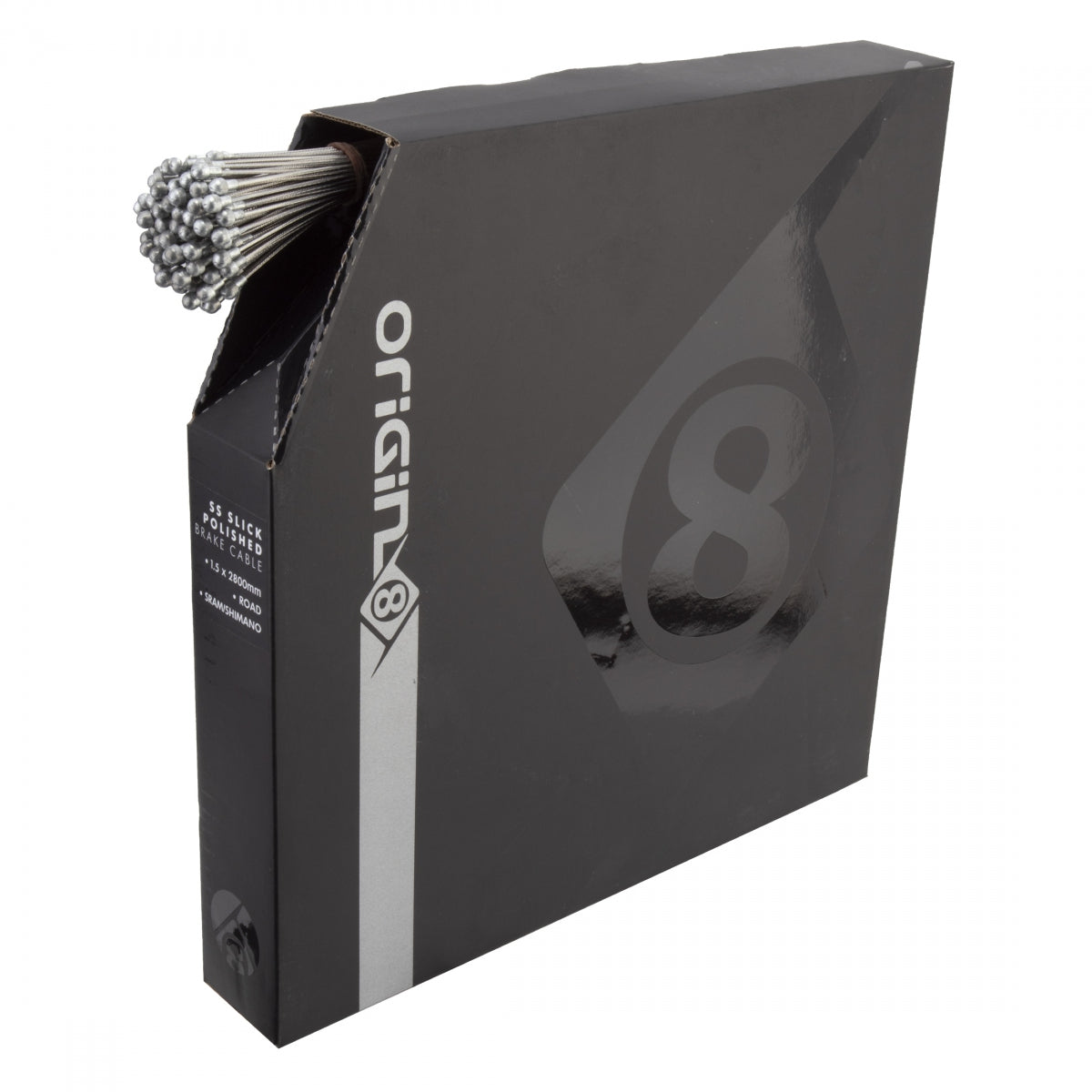 Cable Brake OR8 Wire SS Slick Polished 1.5x2800 RD SL BOXof100