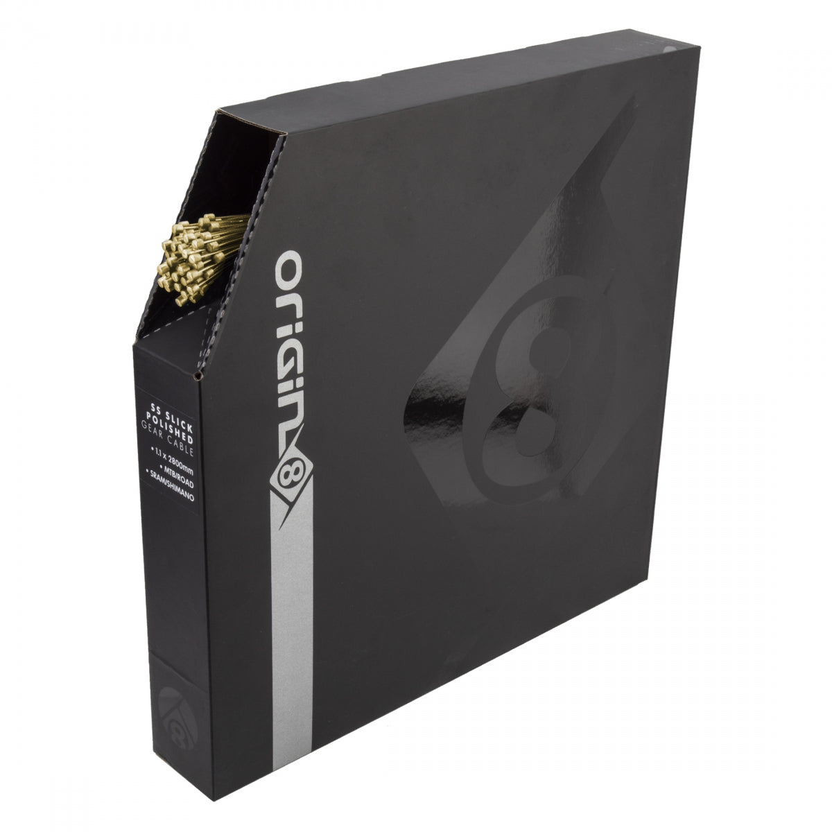 Cable Gear OR8 Wire SS Superslick Nano 1.1x2800 RD/MT GD BOXof50