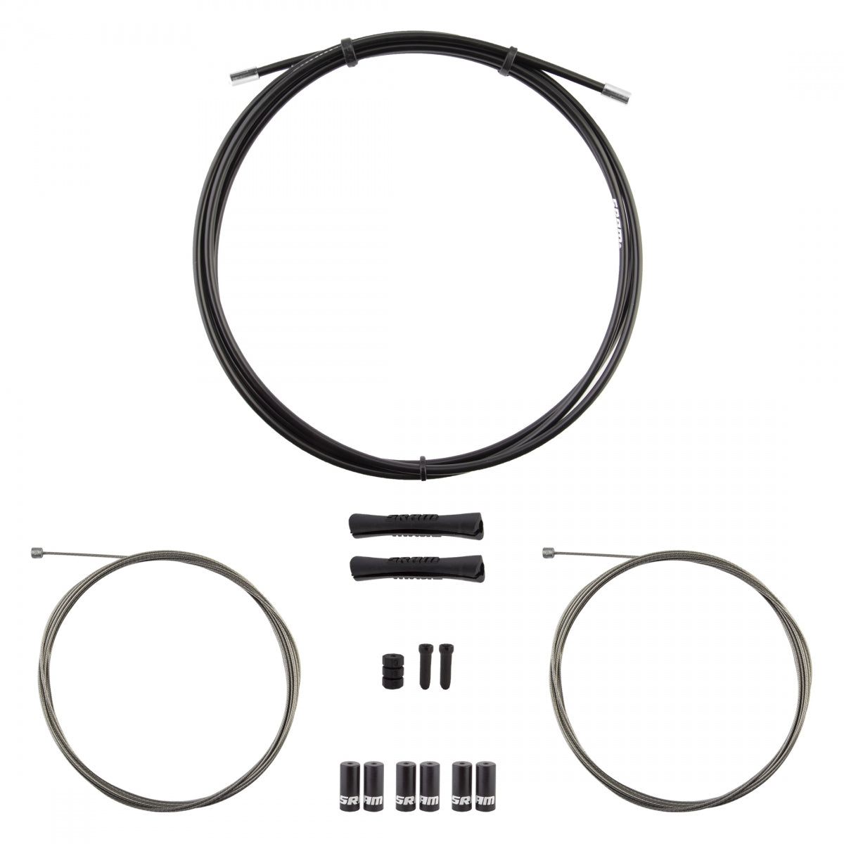 Cable Brake Sram Kit SS F+R MTN V2 BK