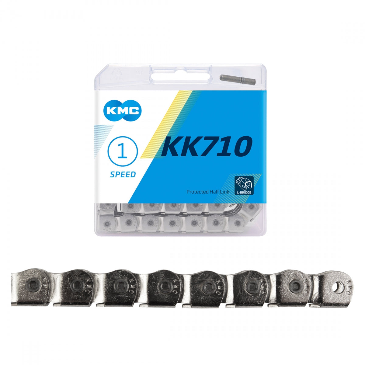 Chain KMC 1/2x1/8 KK710 1s 1/2LINK SL 112L Kool Knight