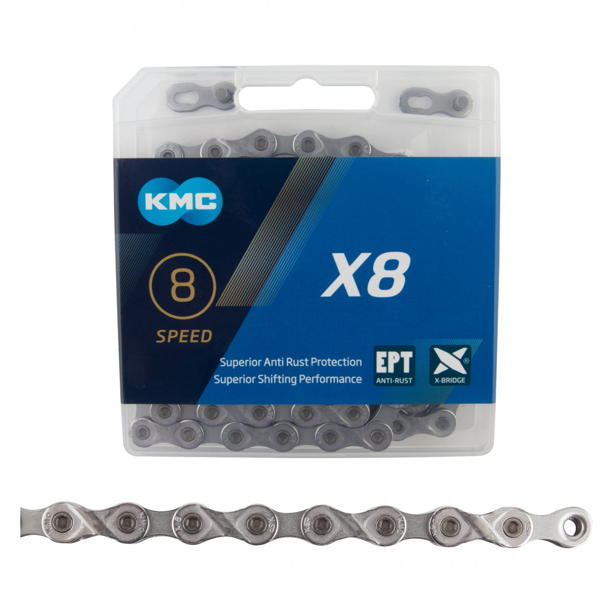 Chain KMC X8 EPT 6/7/8s SL 116L