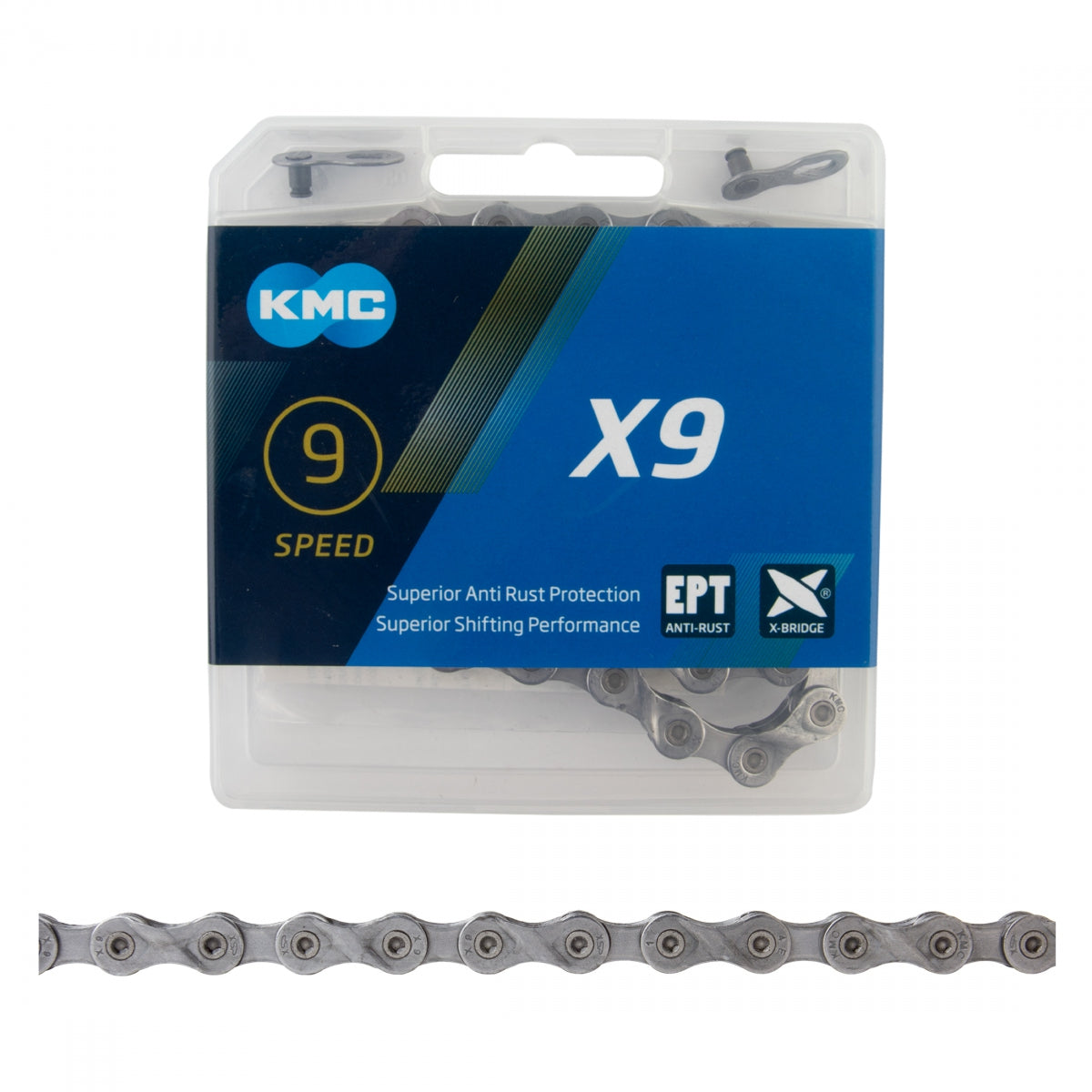 Chain KMC X9 EPT 9s SL 116L