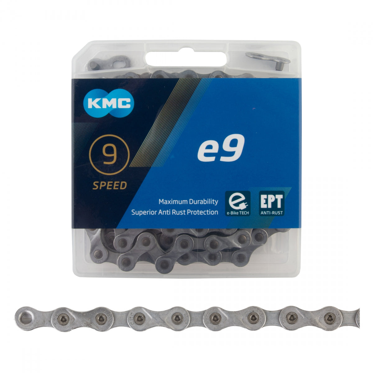 Chain KMC e9 EPT 9s 136L f/EBIKE