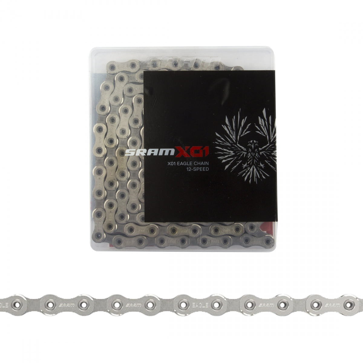 Chain Sram Eagle X01 12s SL 126L Hollowpin Powerlock (SKU 16519)