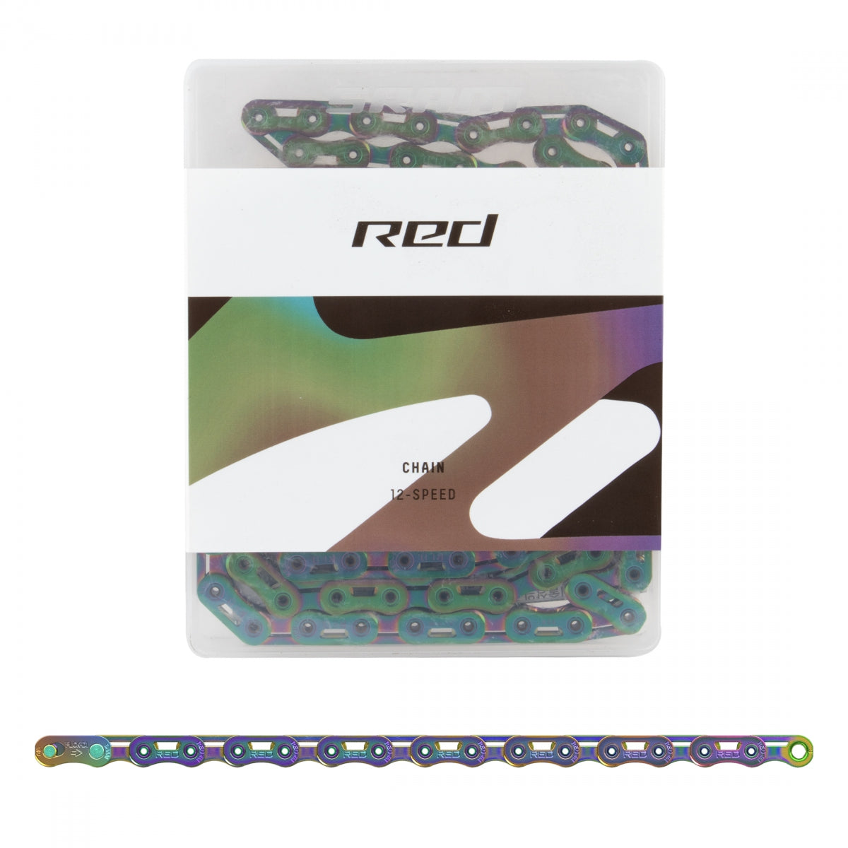 Chain Sram Red E1 12/13s Rainbow 126L Flattop Hollowpin Powerlock SL