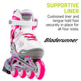 2-6 Bladerunner Phoenix G Adjustable Youth Inline Skates