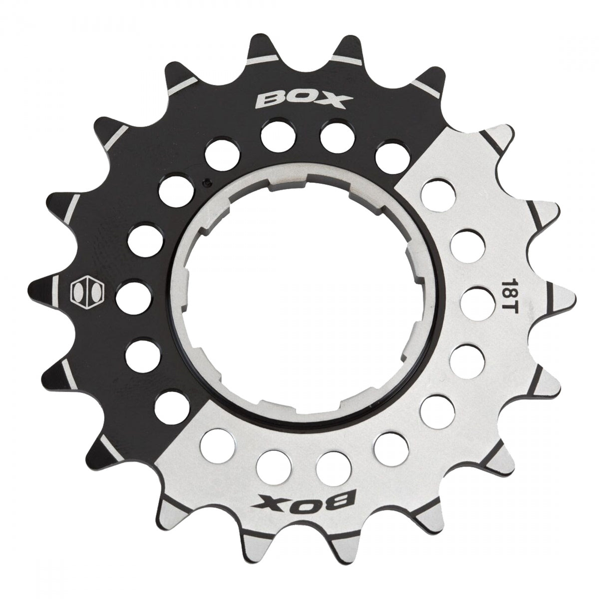 Cog Box One ALY 18T 3/32 f/SGLE SPD Cass BK