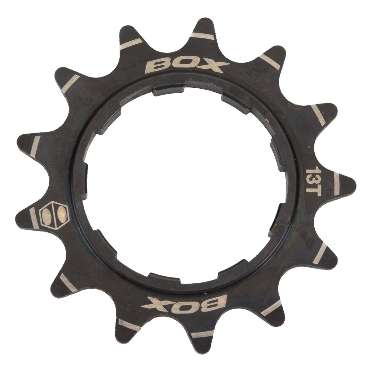Cog Box One Crmo 13T 3/32 f/SGLE SPD Cass BK