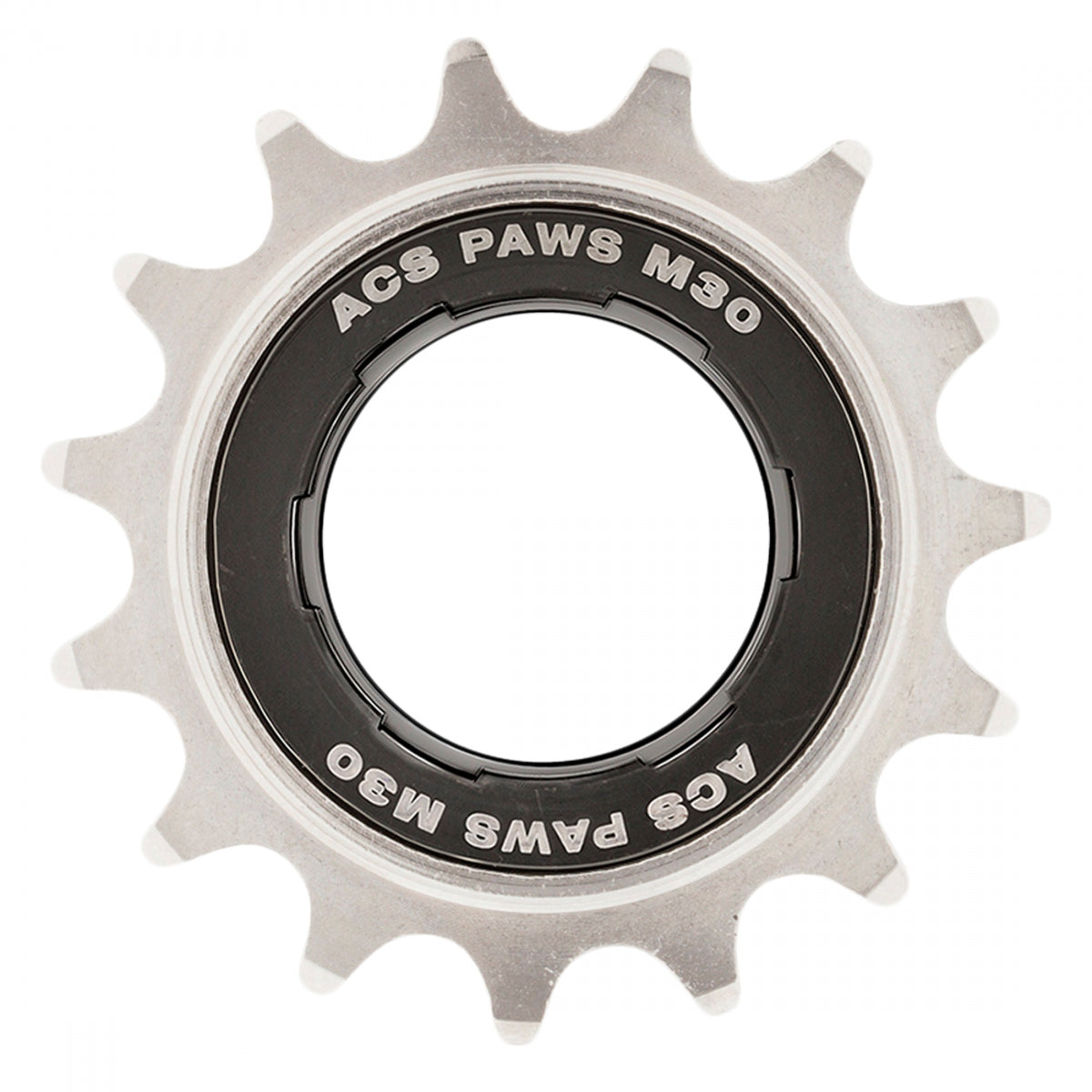 FW Single ACS Paws M30 15T 3/32 Nickel