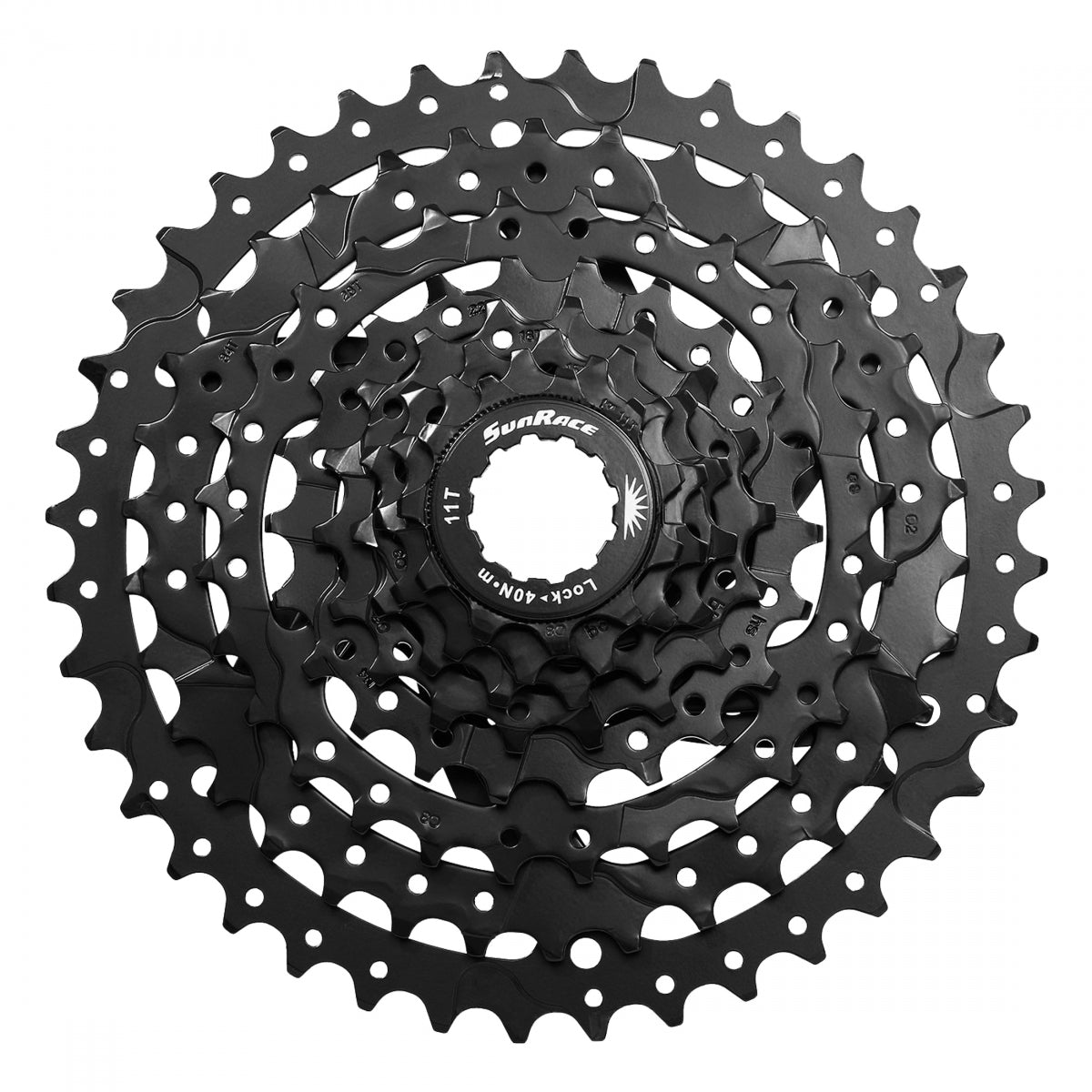 FH Cass Sunrace CSM680 11-40 BK 8s