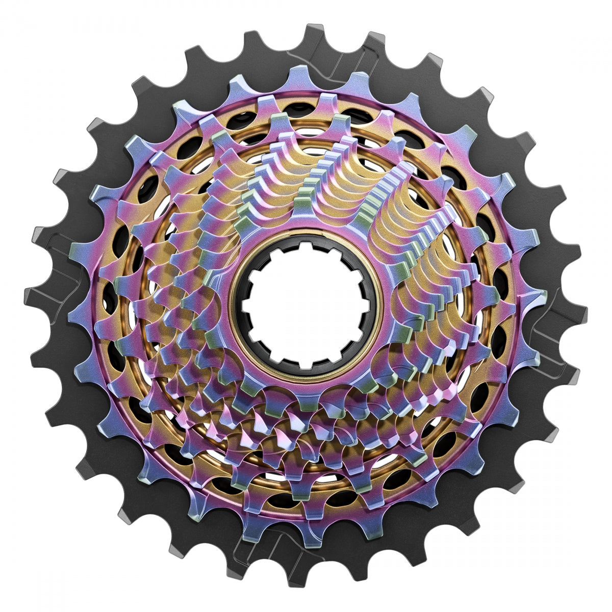 FH Cass Sram XG1290 E1 10-28 12s XDR Rainbow