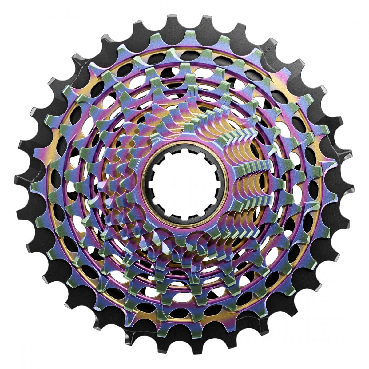 FH Cass Sram XG1290 E1 10-30 12s XDR Rainbow