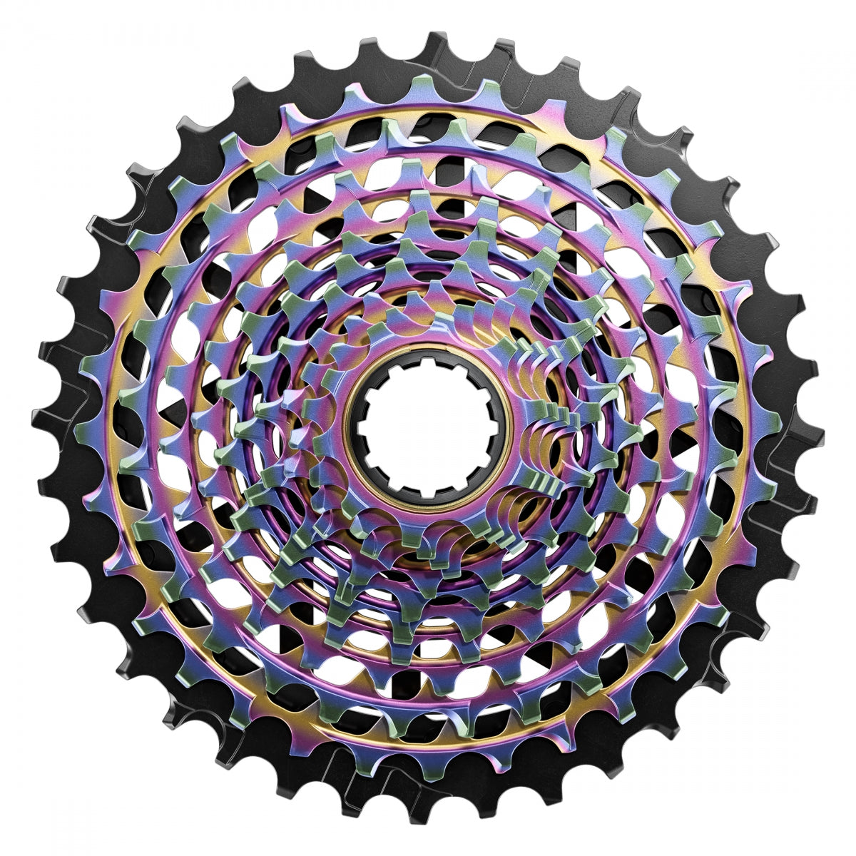 FH Cass Sram XG1290 E1 10-36 12s XDR Rainbow