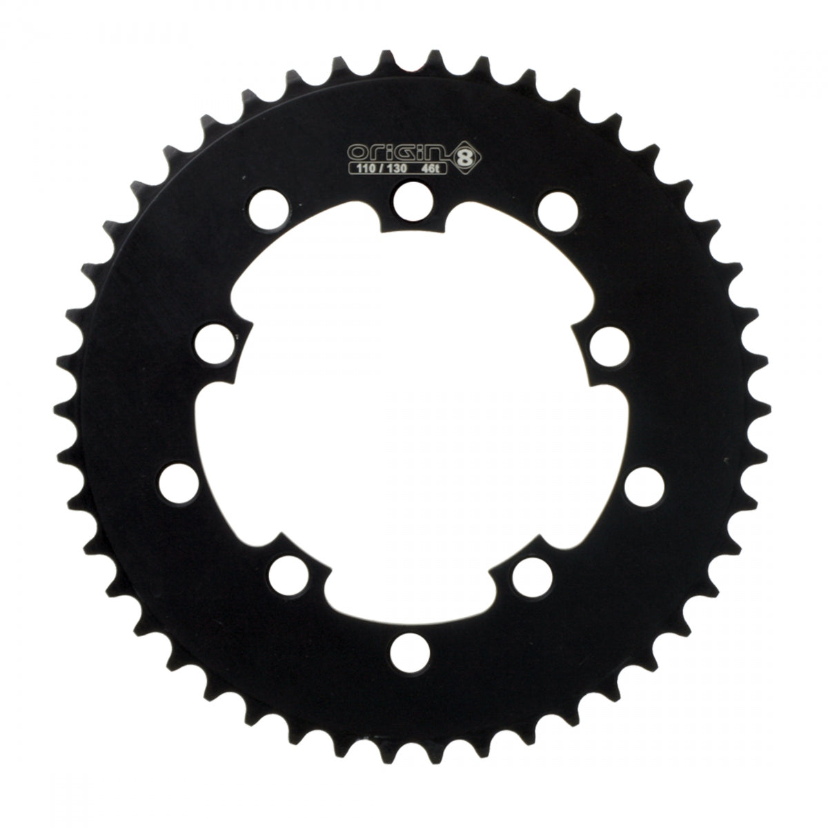 Chainring 10H OR8 46T 110/130 BLK 1/8