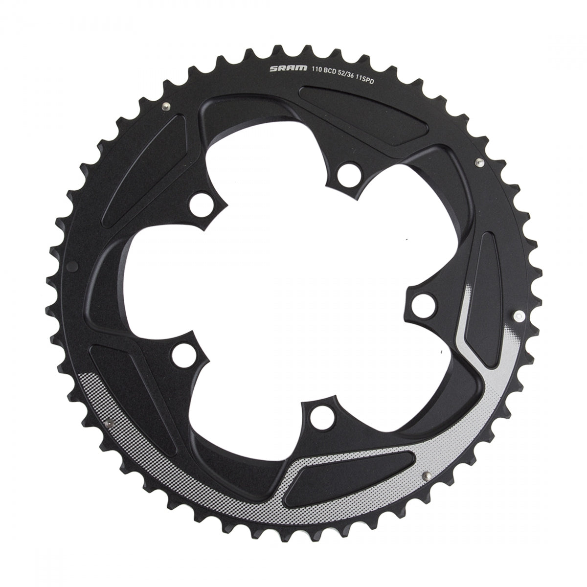 Chainring Sram 52T 110mm X-GLIDE 11s S2 BK Yaw