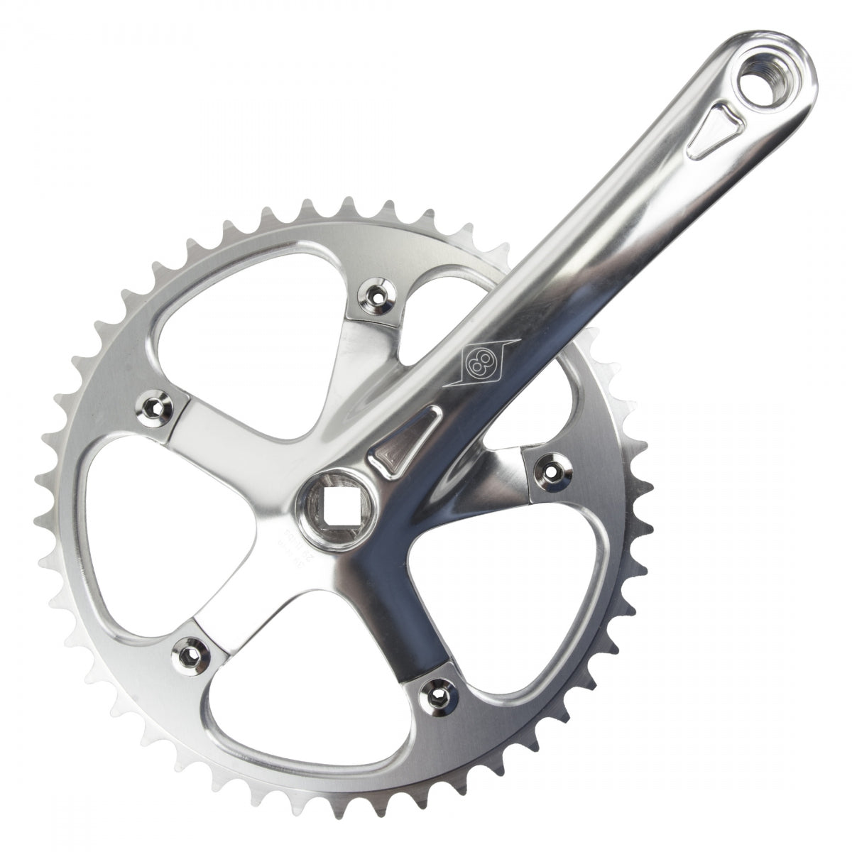 Crankset OR8 P/P Track 175x46 3/32 SQ SL/SL