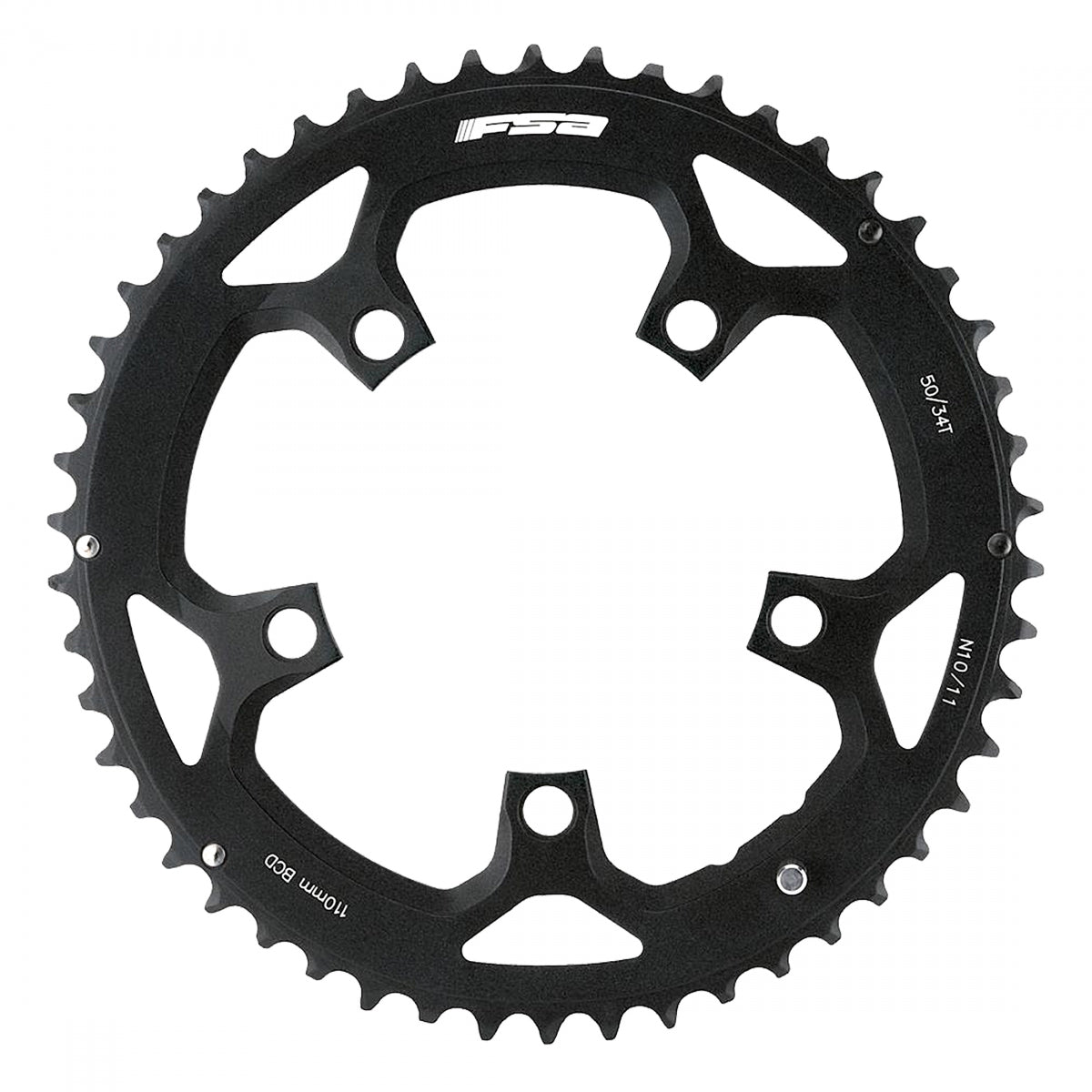 Chainring Fsa Road Pro 110mm 50T 5B 10/11s BK