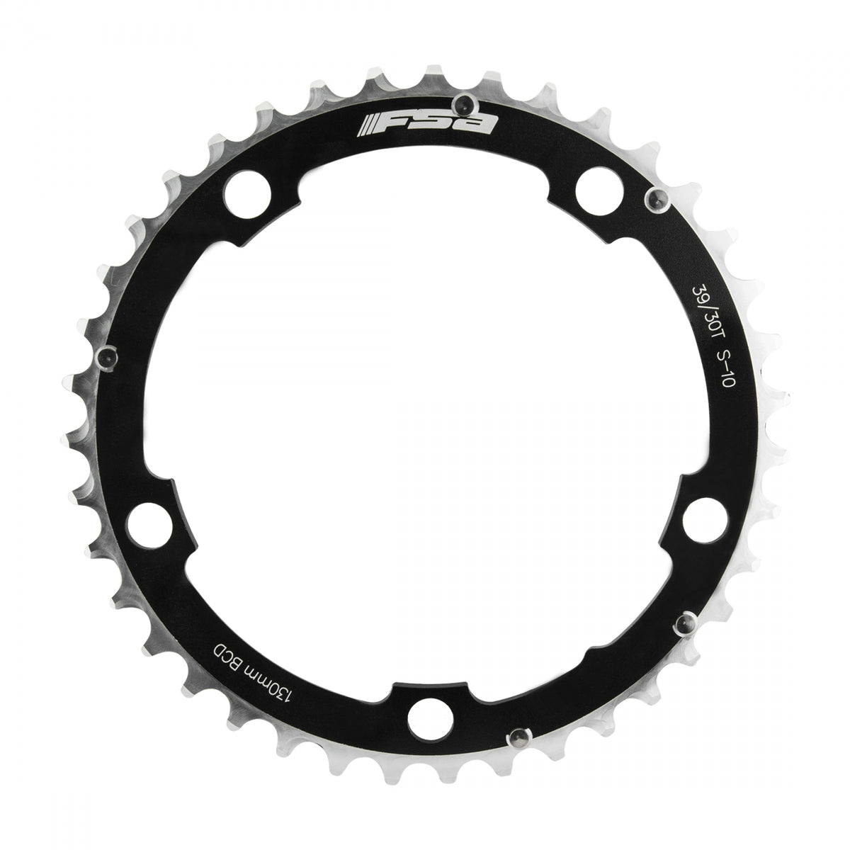 Chainring Fsa Road Pro 130mm 39T 5B 10s BK Triple