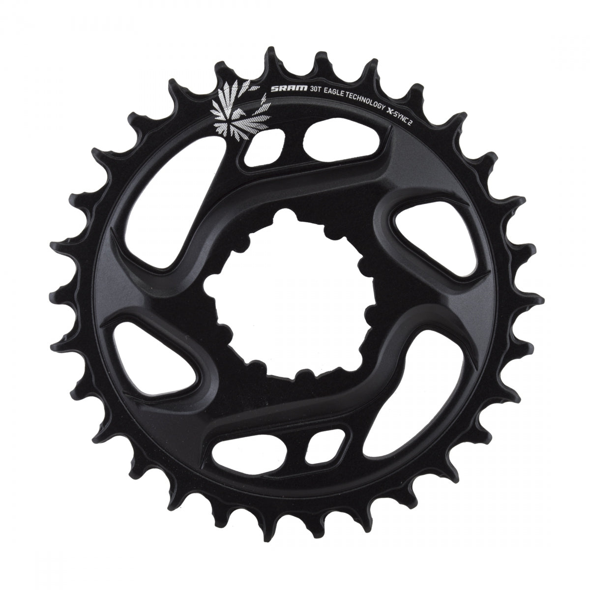 Chainring Sram 30T Direct 6mm BK 12s- X-SYNC Eagle CF