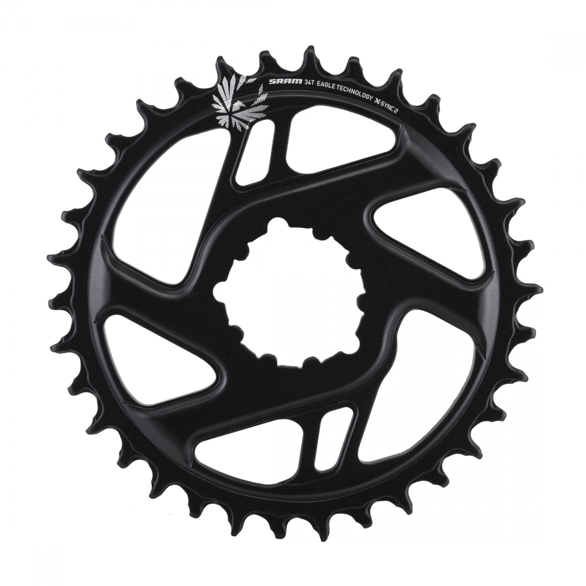 Chainring Sram 34T Direct 3mm BK 12s Boost X-SYNC Eagle CF