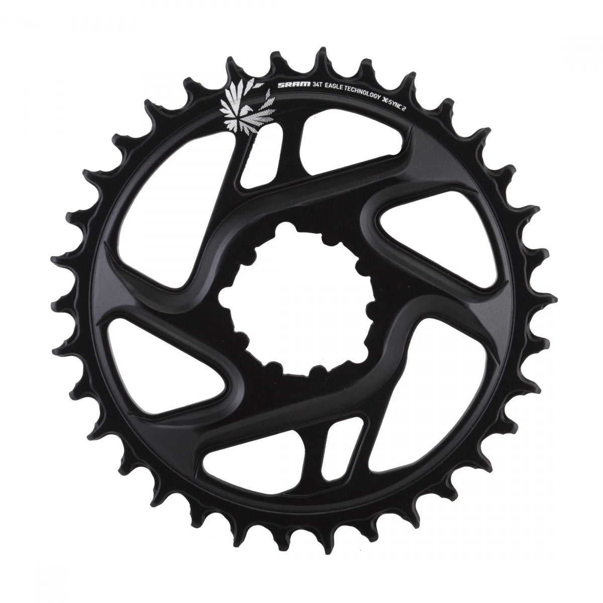 Chainring Sram 34T Direct 6mm BK 12s X-SYNC Eagle CF