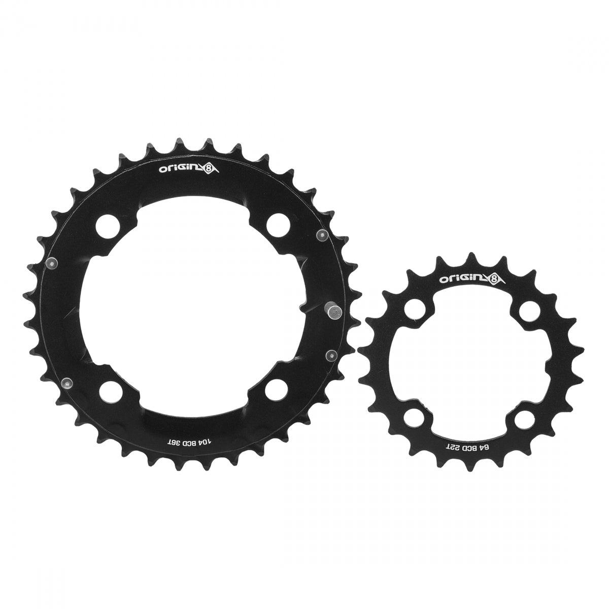 Chainring OR8 Thruster 64/104mm 22/36T 10/11s 4B Set BK