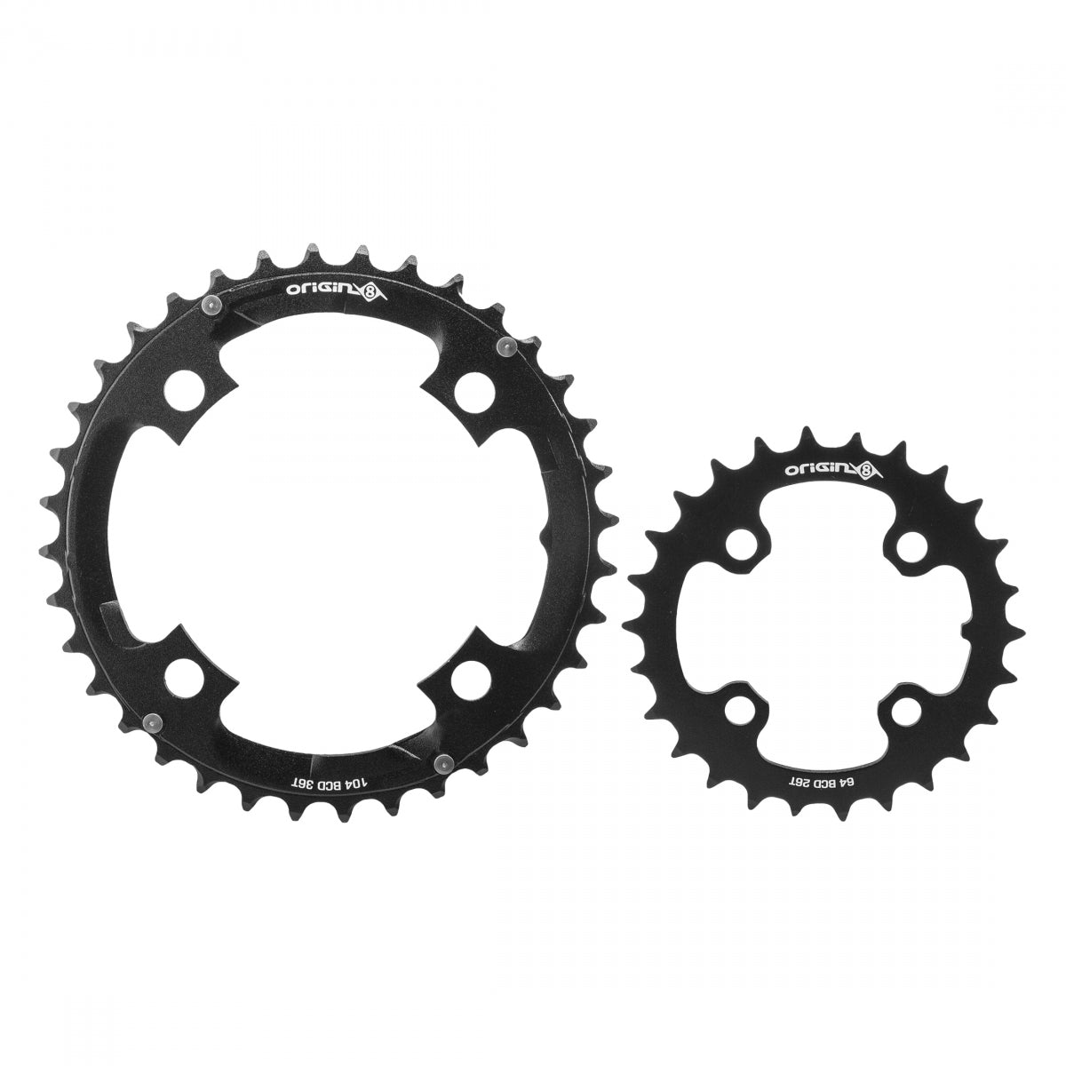 Chainring OR8 Thruster 64/104mm 26/36T 10/11s 4B Set BK
