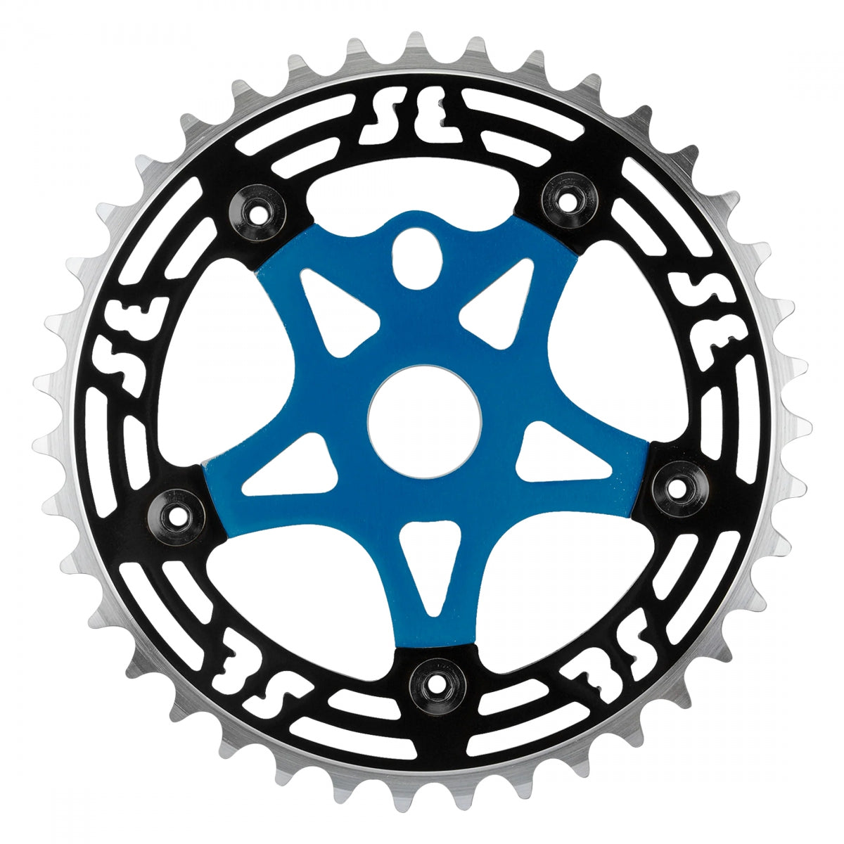 Chainring SE Bikes 1pc 39T 1/8 ALY w/SPIDER BK/BU CP