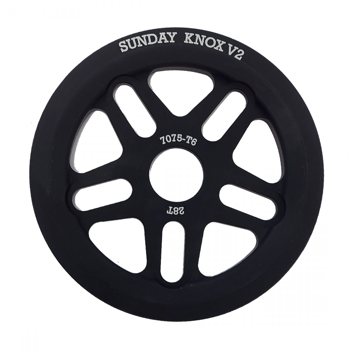 Chainring 1pc Sunday 28T Knox V2 BK