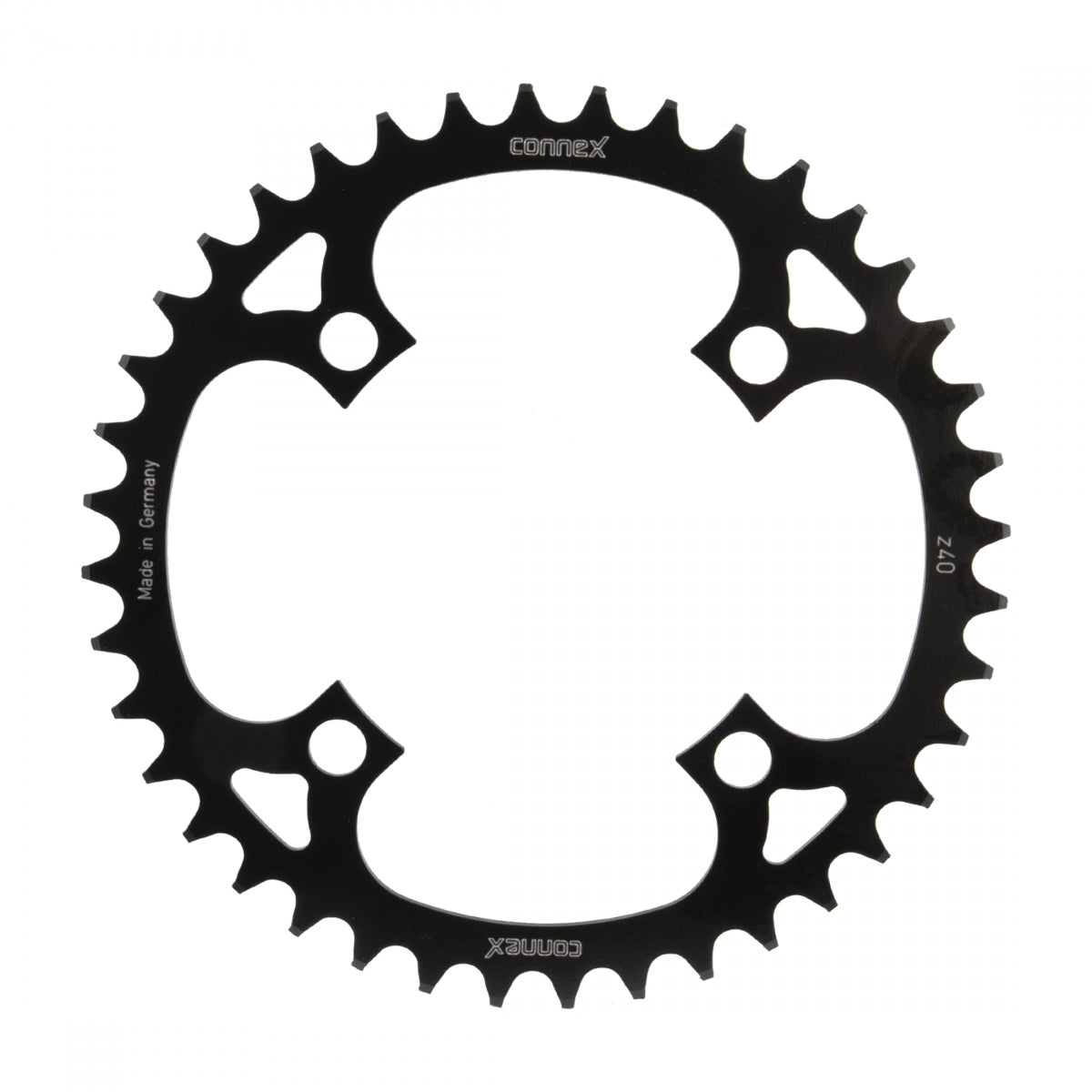 Chainring Ebike Connex f/BOSCH-III/YAMAHA/BROSE/BAFANG 104mm 40T 4B BK
