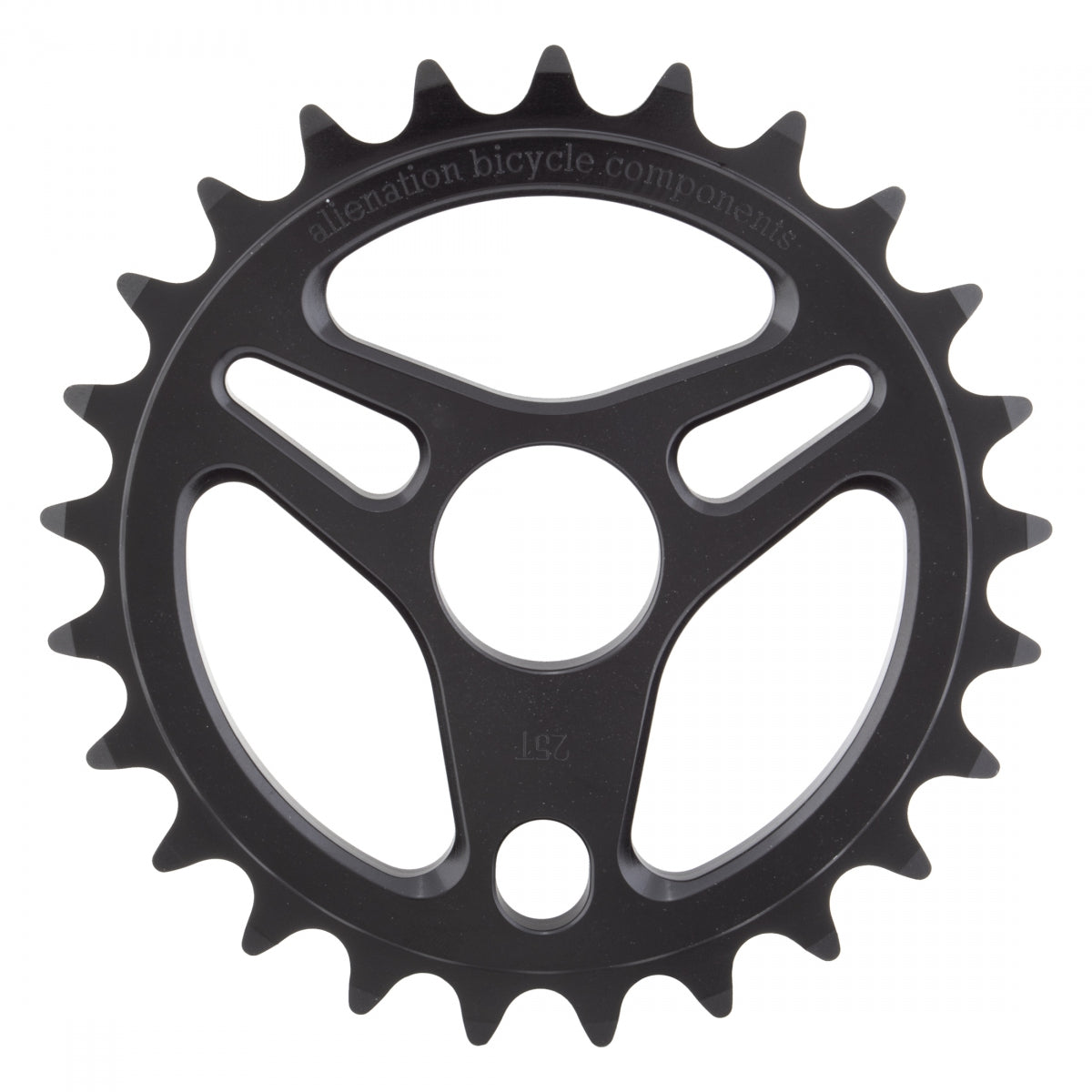 Chainring AN 1pc 25T 1/8 Enterprise BK