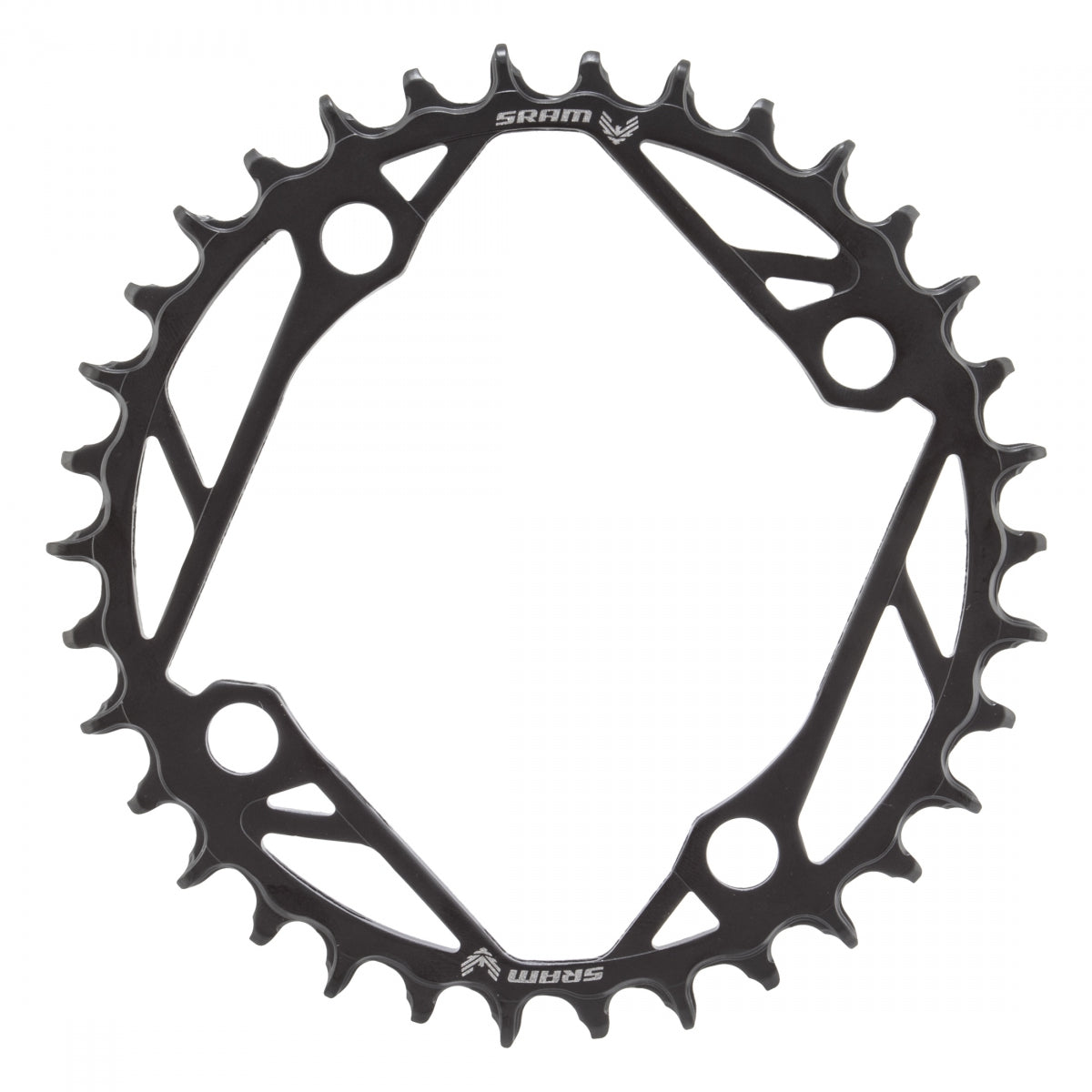 Chainring Sram 34T 104mm STL BK 4B T-TYPE
