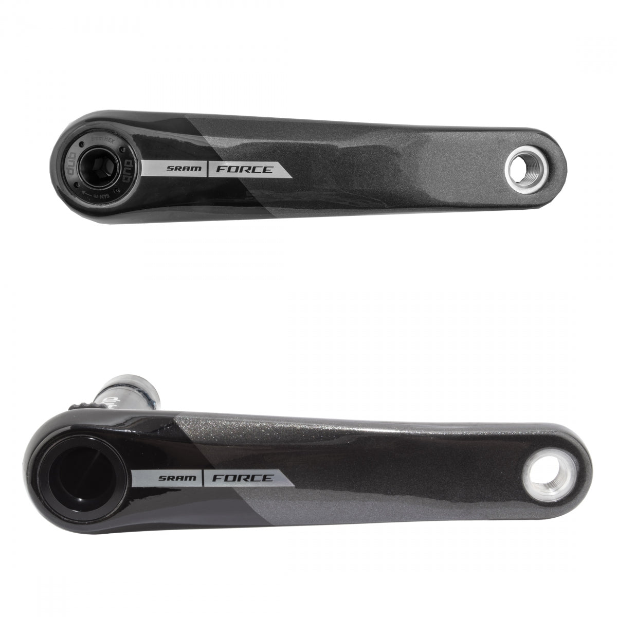Crankarm Set Sram Force D2 Dub Wide 8-BOLT 175 IR-BK NO-BB/SPIDER/CHAINRINGS