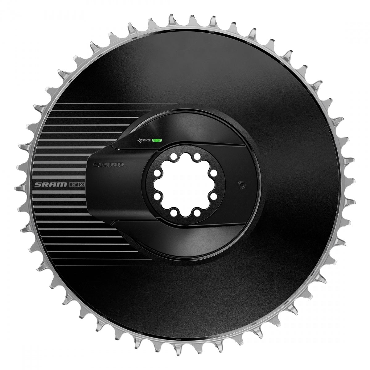 Chainring Sram Red AXS E1 Powermeter 50T DM Aero BK/SL