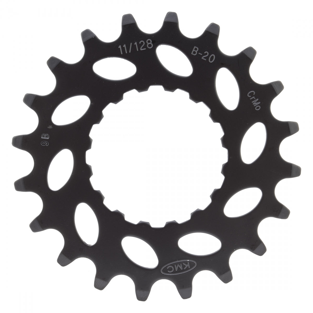 Chainring Ebike KMC Bosch 20T Crmo BK