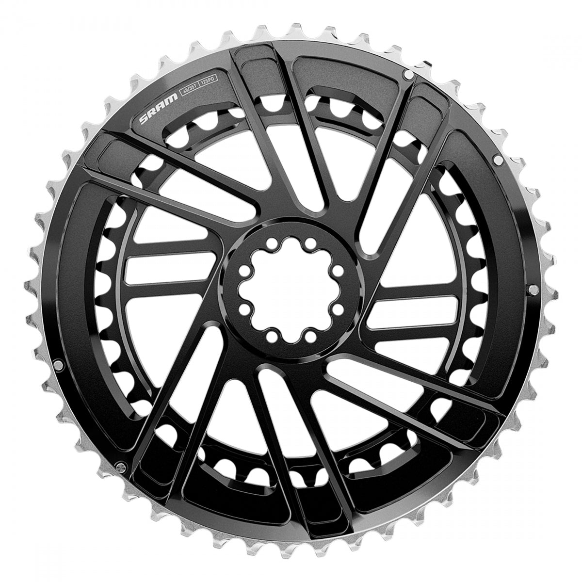 Chainring Sram 46/33T DM Force E1 BK (P)