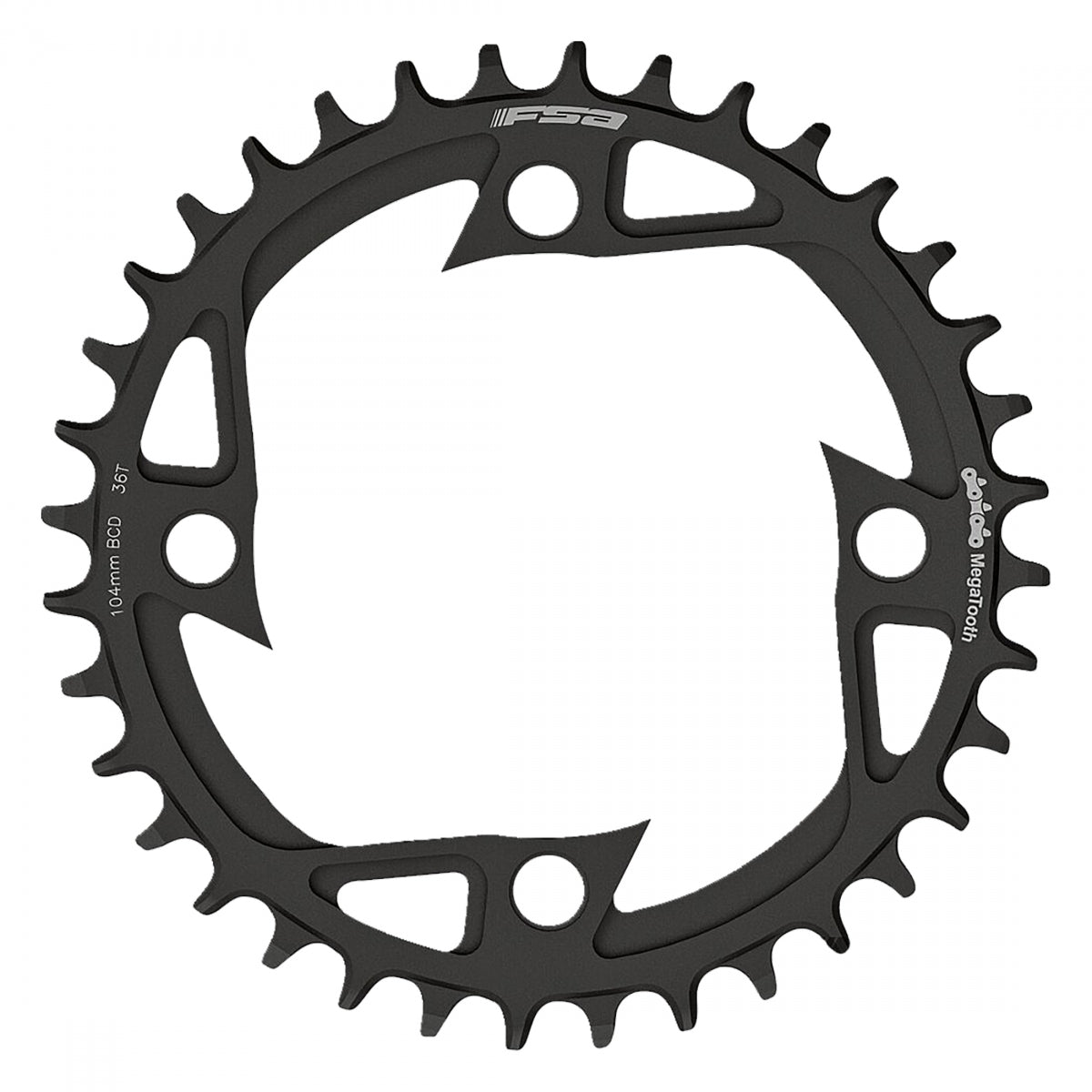 Chainring Fsa Ebike Bosch GEN4 46T 104 BK