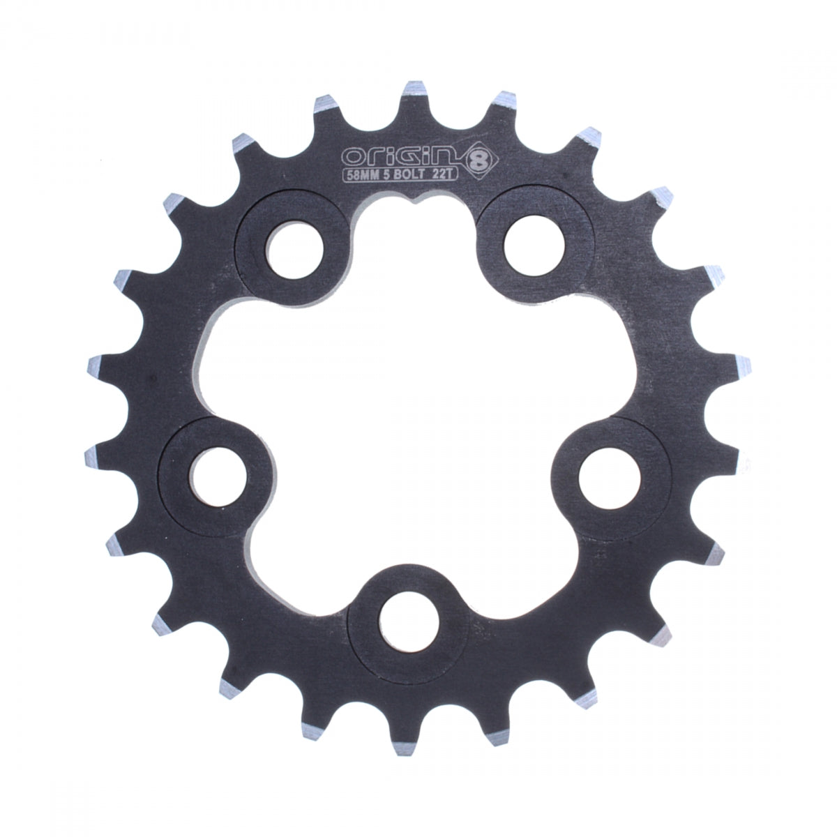 Chainring OR8 58mm 22T BK/SL